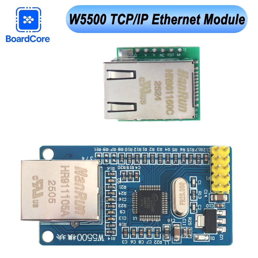 Ethernet Module W5500 - 1PC 3.3V W5500 Chip New SPI