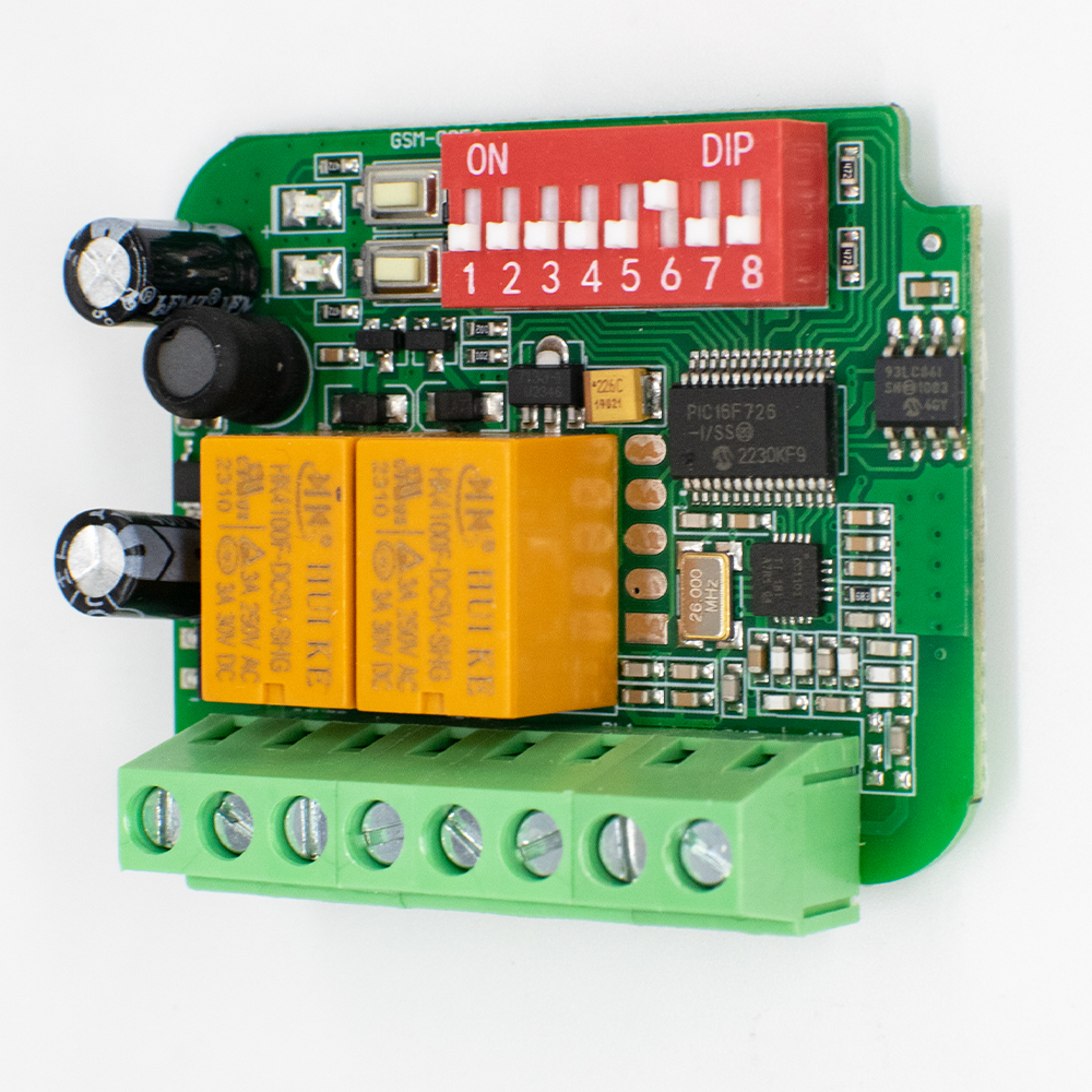 433Mhz Receiver Module - Garage Door Receiver Controller AC/DC 9V-30V