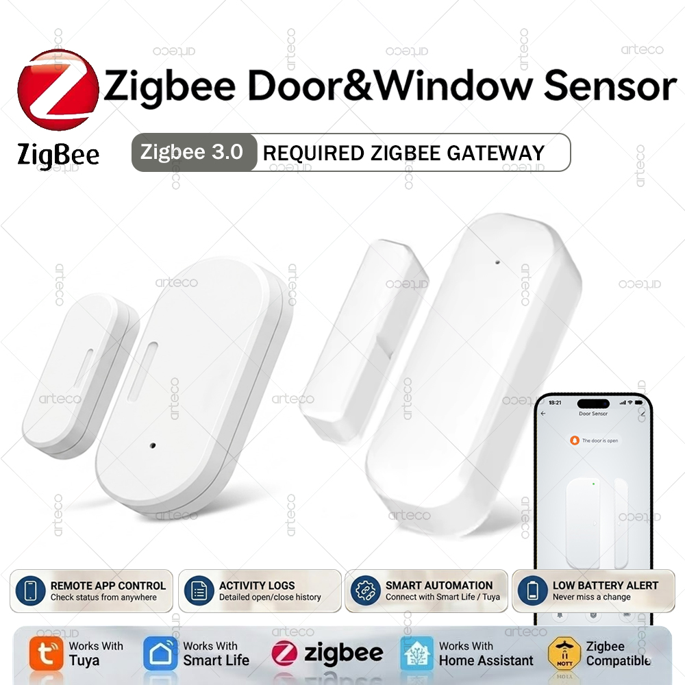 Home Automation Technology - Zigbee Door Window Contatct Sensor Open