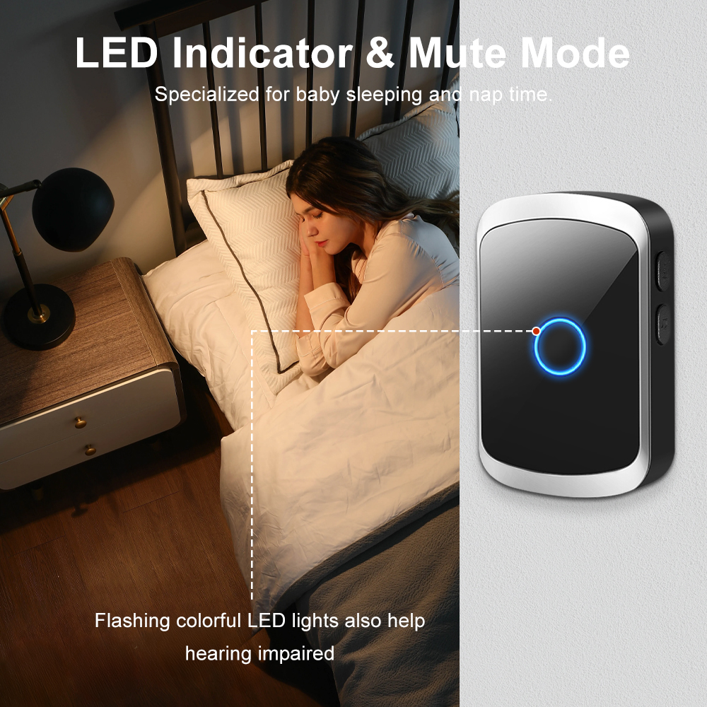 Smart Wireless Doorbell Door C - Smart Home Automation Diy ulasan dan harga