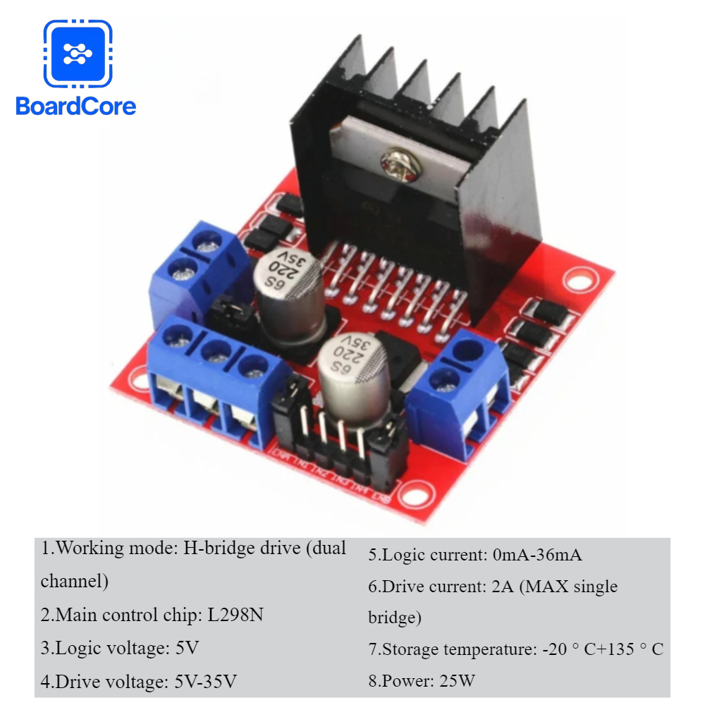 1PCS L298N Motor Driver Module - Home Automation Arduino ulasan dan harga