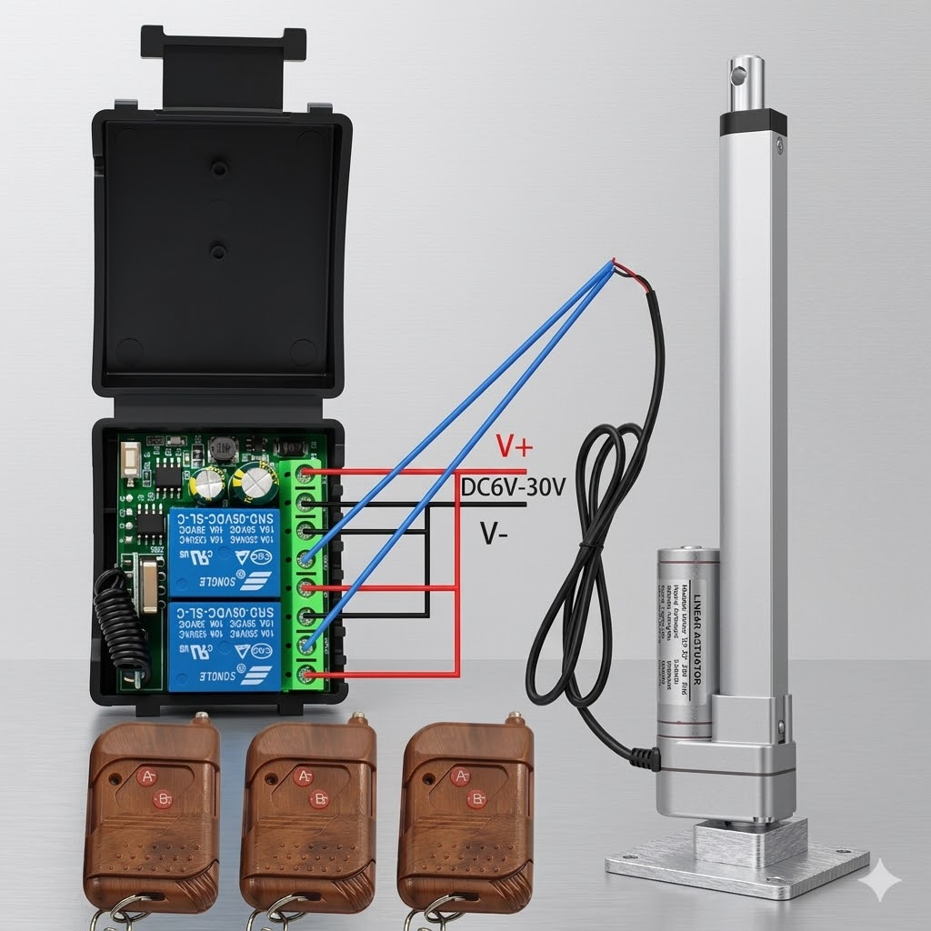 12V 9~30V Receiver Module Swit - 433Mhz Receiver Module ulasan dan harga