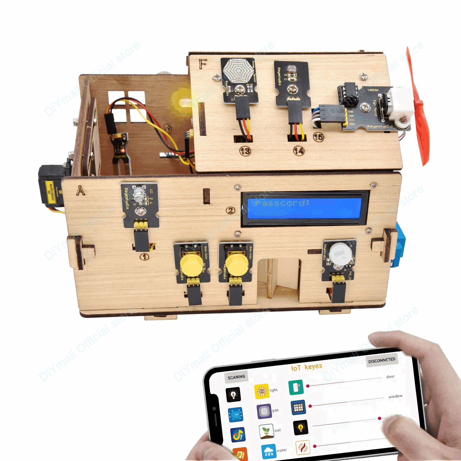 Keyestudio Smart IoT Home Kit  - Smart Home Automation Diy ulasan dan harga
