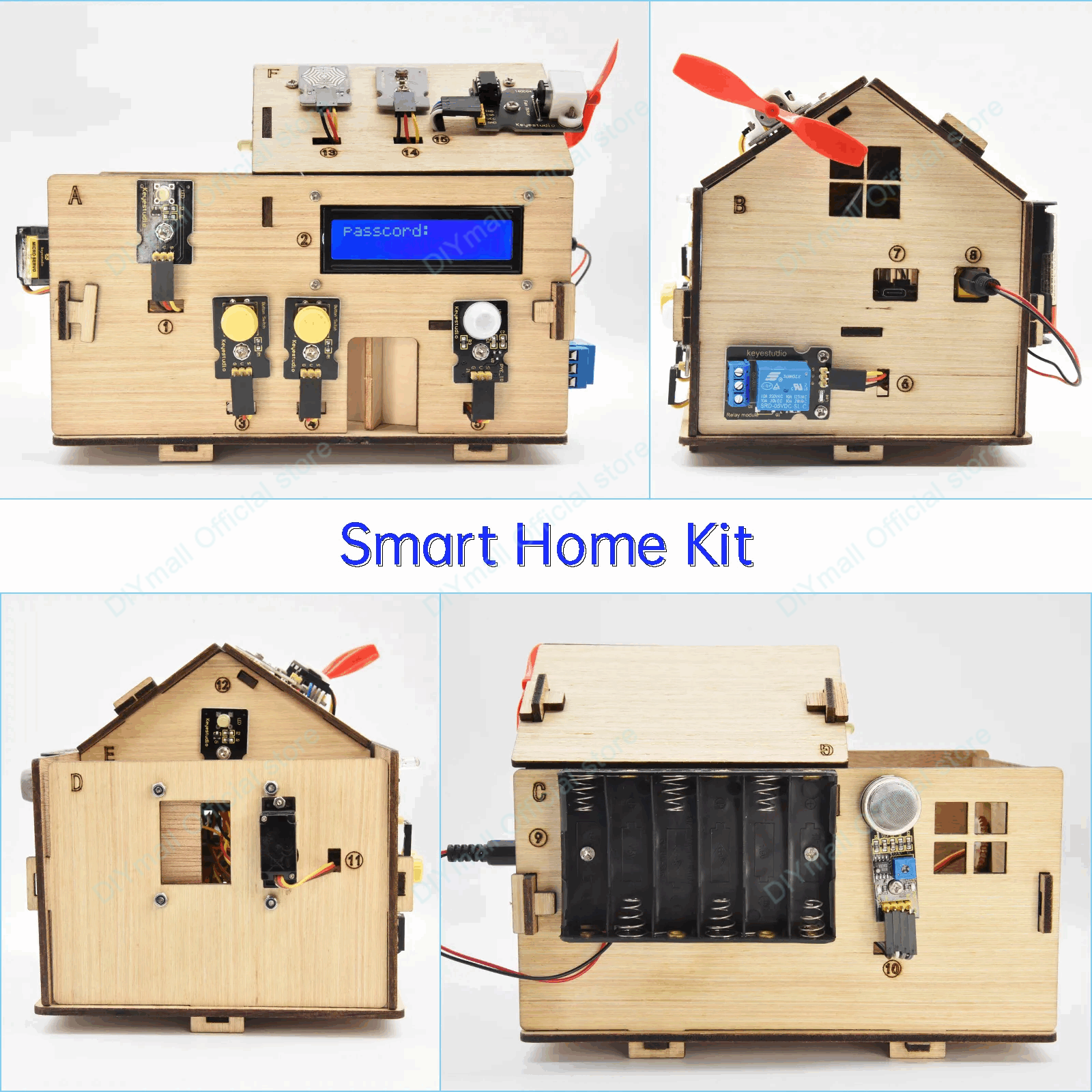 Keyestudio Smart IoT Home Kit  - Smart Home Automation Diy ulasan dan harga