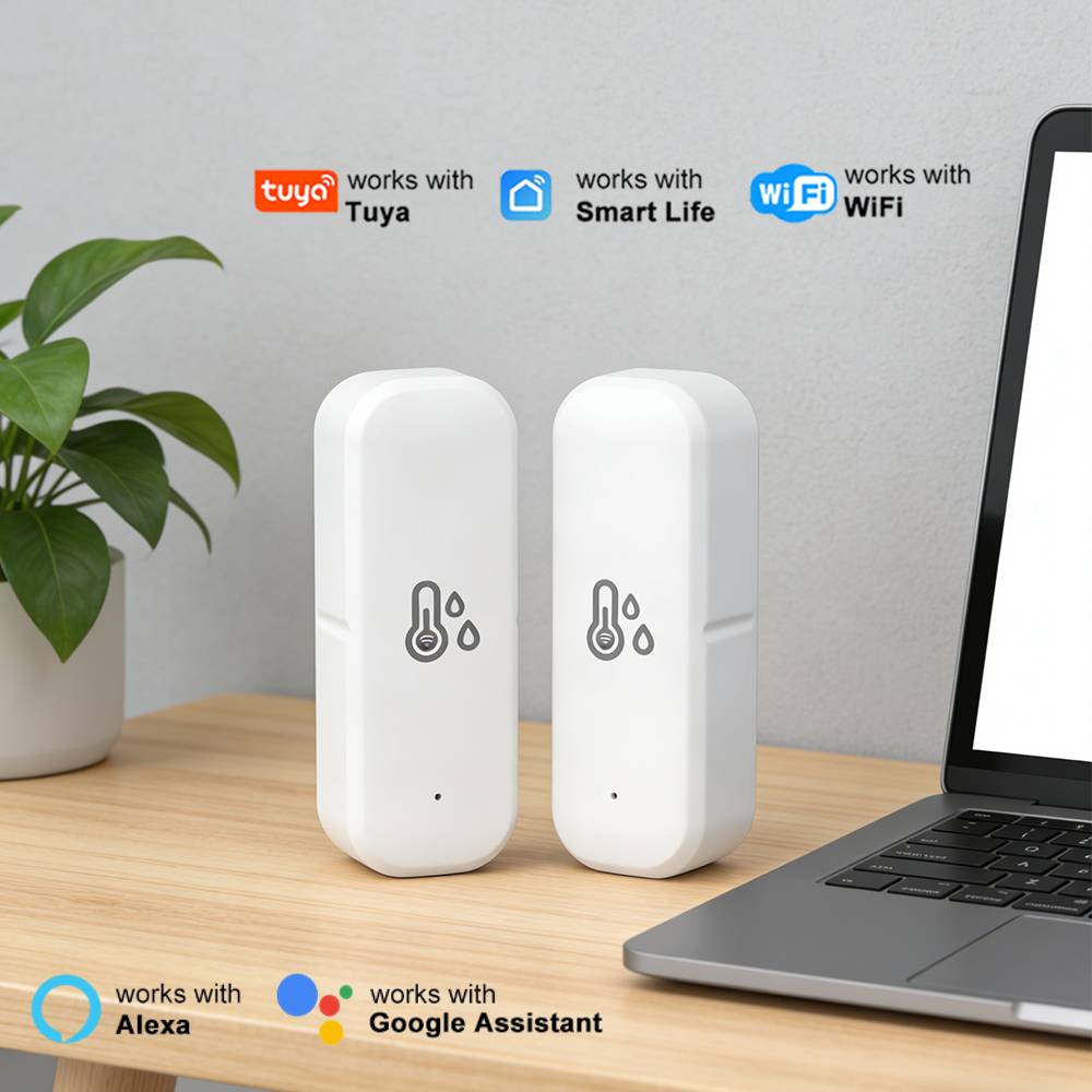Tuya WiFi Temperature and Humi - Home Automation Technology ulasan dan harga