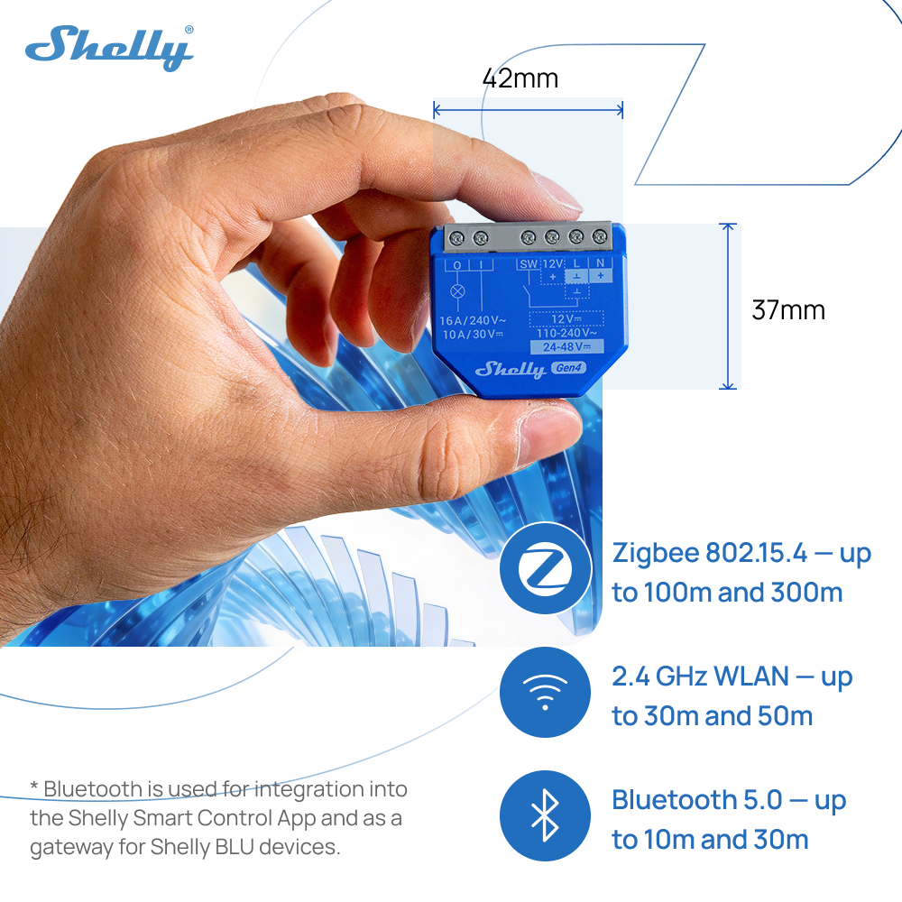 Shelly 1 Gen4 Zigbee Dry Conta - Shelly Relay Module ulasan dan harga