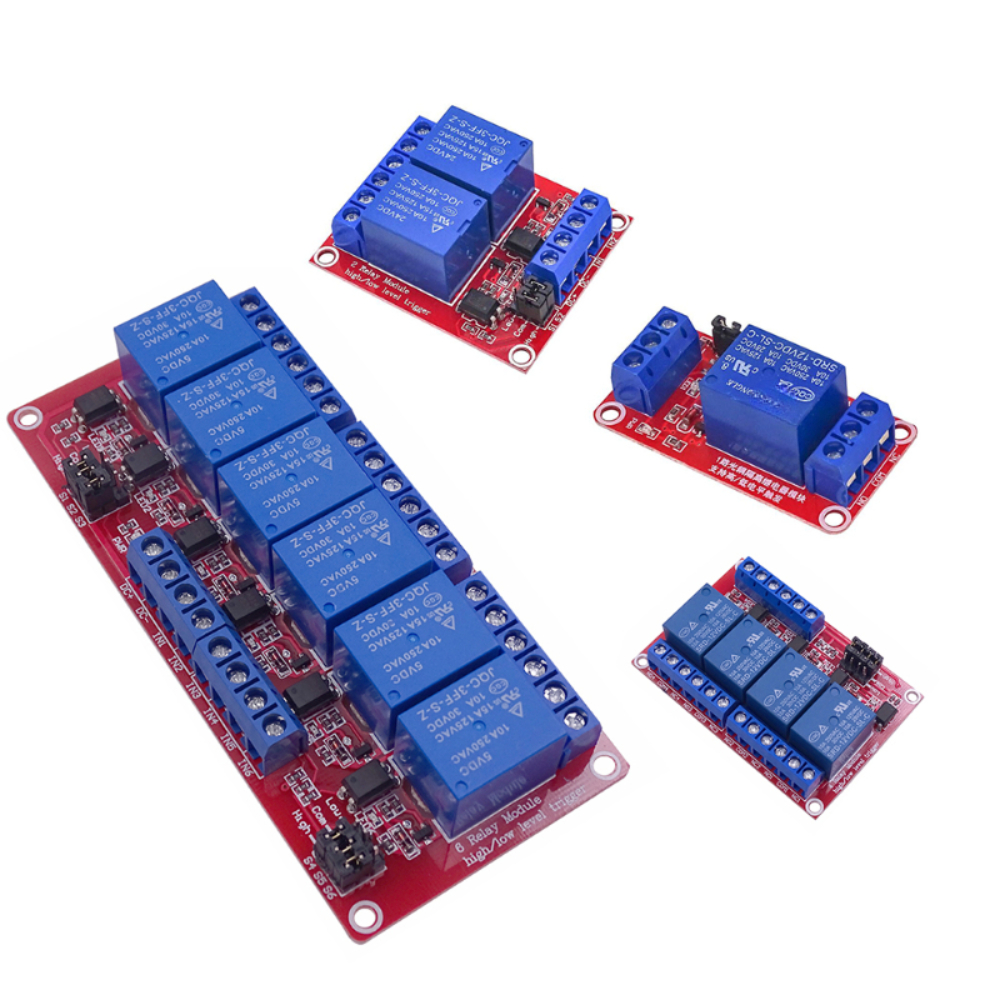 1 2 4 6 8 Channel Relay Module - Relay 8 Channel Board ulasan dan harga