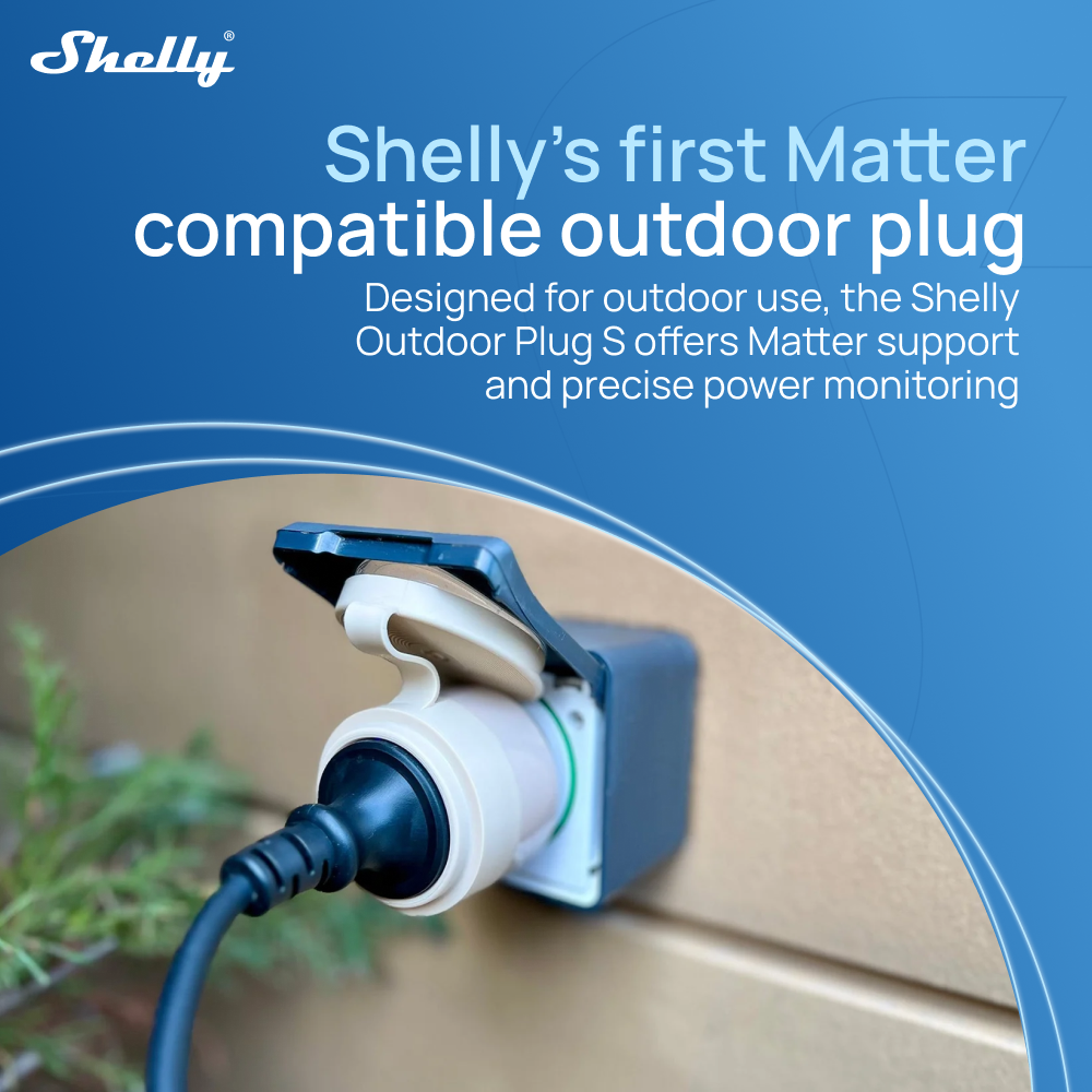 Shelly Outdoor Plug S Gen3 Pow - Shelly Relay Module ulasan dan harga