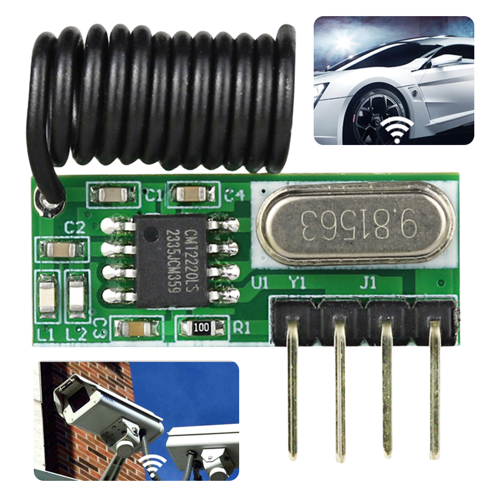 315MHz/433MHz RF Wireless Modu - 433Mhz Receiver Module ulasan dan harga