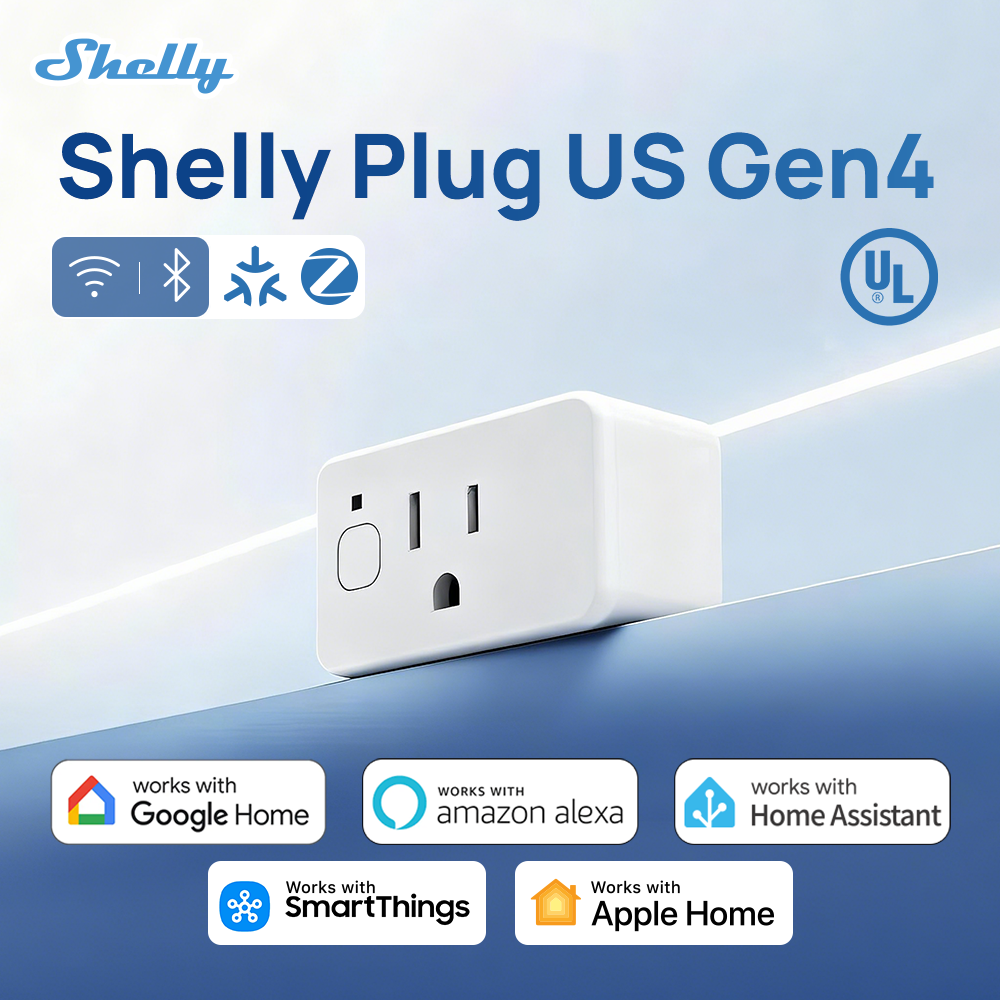 Shelly Plug US Gen4 Zigbee Cer - Shelly Relay Module ulasan dan harga