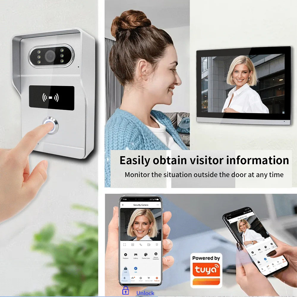 ANJIELO 1080P IP Video Interco - Smart Doorbell Wired ulasan dan harga