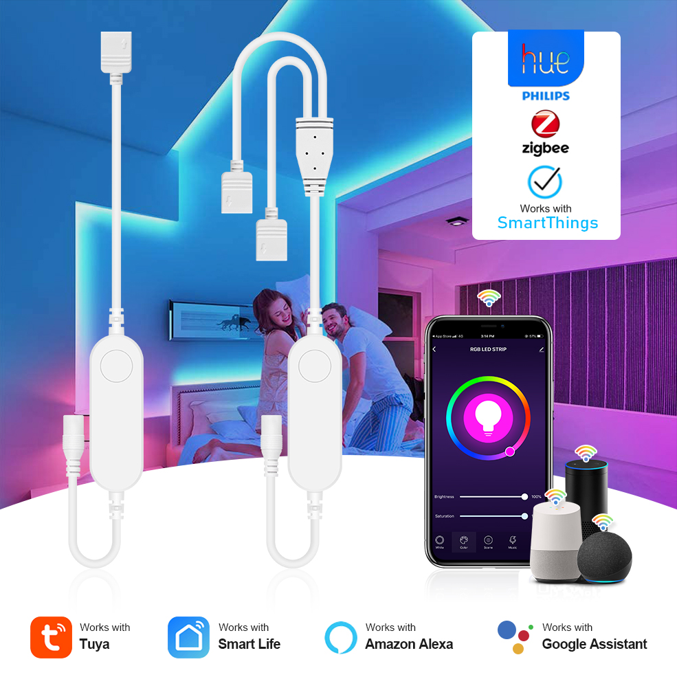 TUYA Zigbee DC5V 12V 24V RGB R - Zigbee Coordinator Stick ulasan dan harga