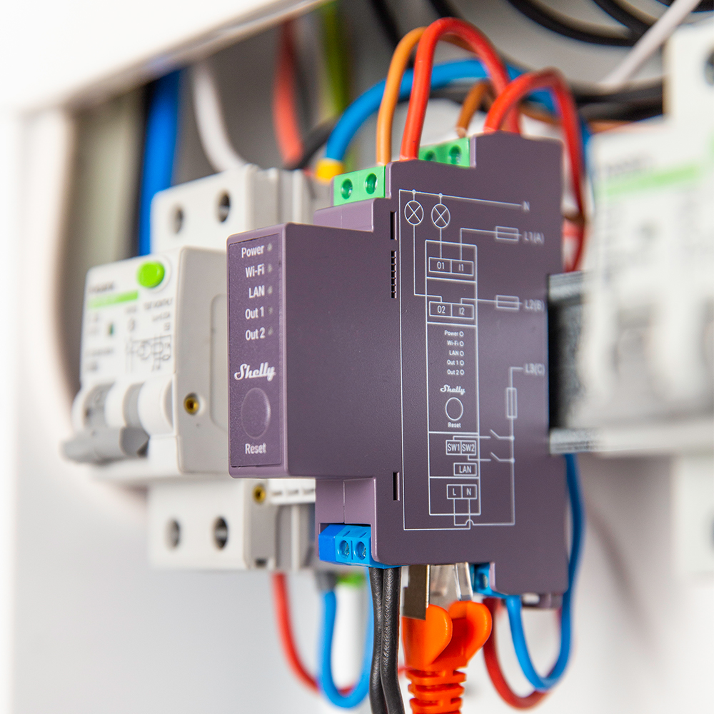 Shelly Pro 2 WiFi 2Channel Sma - Shelly Relay Module ulasan dan harga