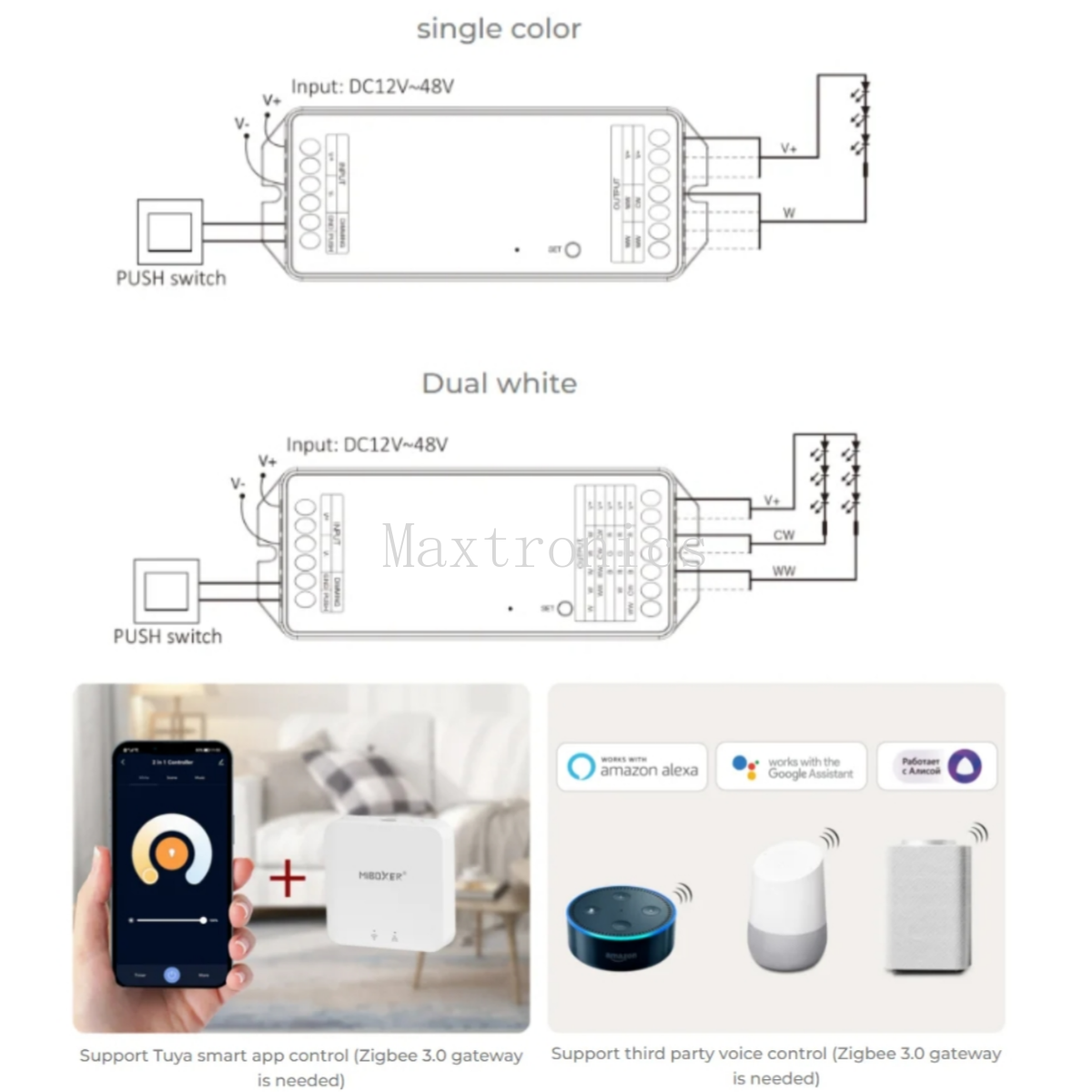 Miboxer DC12~48V Zigbee3.0 +2. - Zigbee Coordinator Stick ulasan dan harga