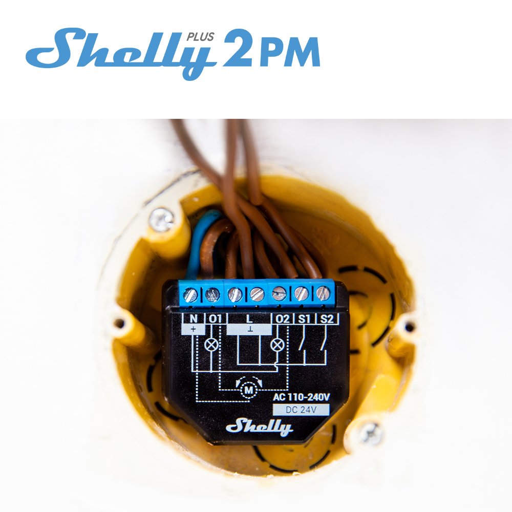 Shelly Plus 2PM Smart Home WiF - Shelly Relay Module ulasan dan harga