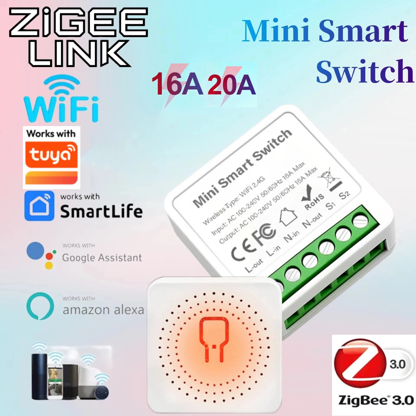 For Tuya Mini Smart WiFi Switc - Diy Home Automation Controller ulasan dan harga