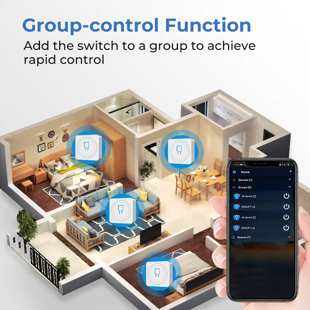 For Tuya Mini Smart WiFi Switc - Diy Home Automation Controller ulasan dan harga
