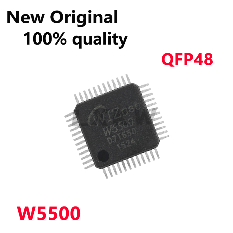 1~5/PCS New Original W5500 QFP - Ethernet Module W5500 ulasan dan harga