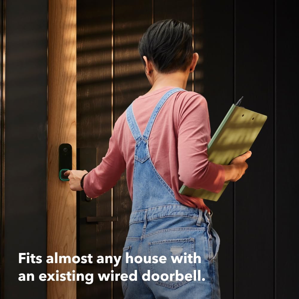 Smart Wired Video Doorbell Cam - Smart Doorbell Wired ulasan dan harga