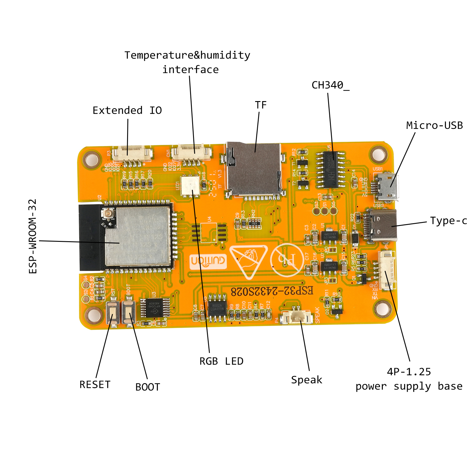 RCmall 2.8'' ESP32 LCD Display - Home Automation Arduino ulasan dan harga