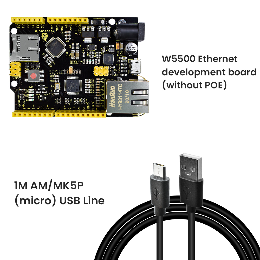 Keyestudio W5500 ETHERNET DEVE - Ethernet Module W5500 ulasan dan harga