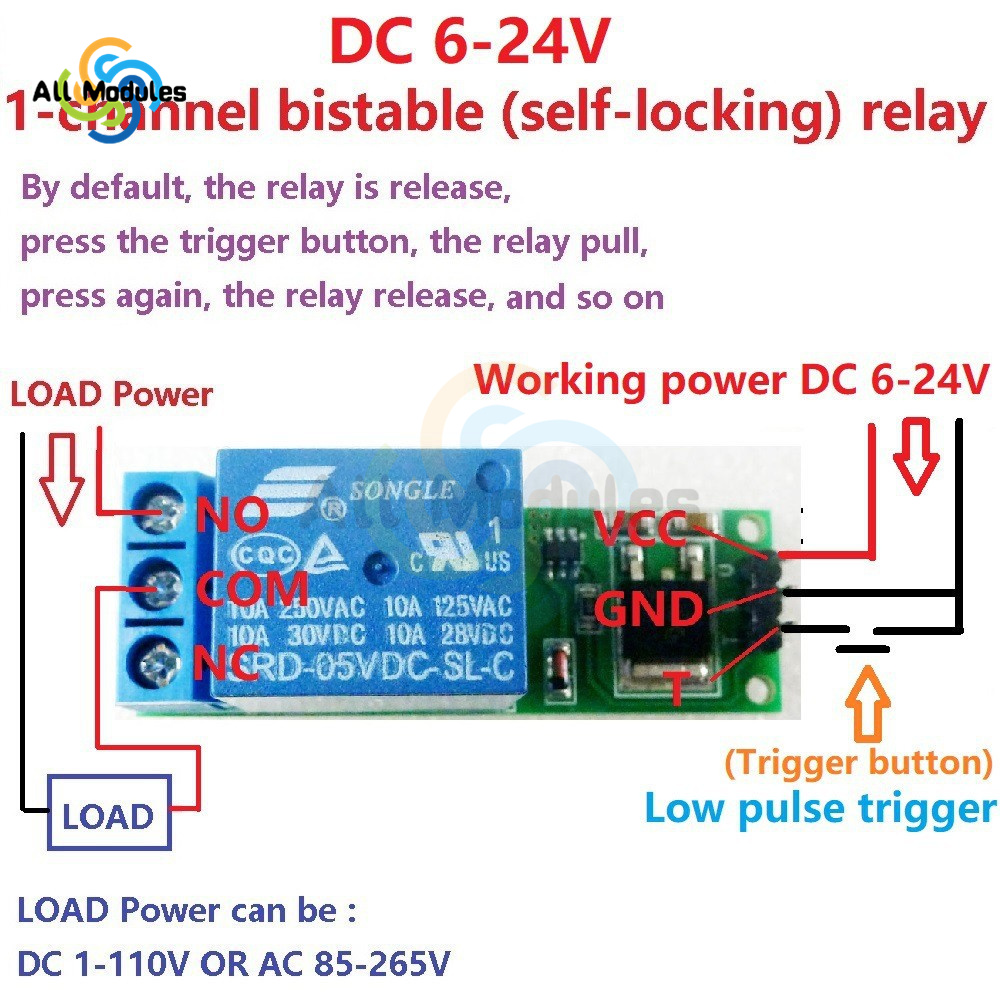 6-24V 1 Channel Relay Module F - Shelly Relay Module ulasan dan harga