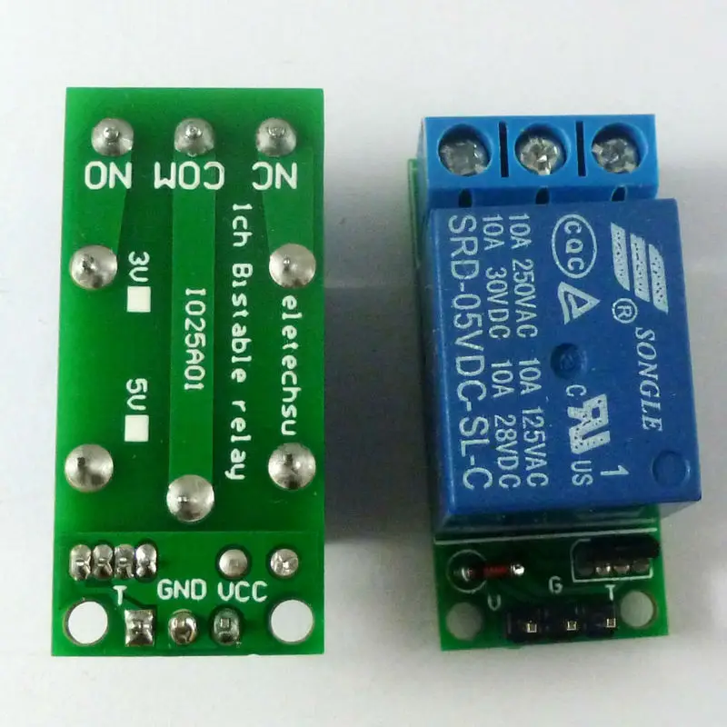 Flip-Flop Latch Relay Module B - Shelly Relay Module ulasan dan harga