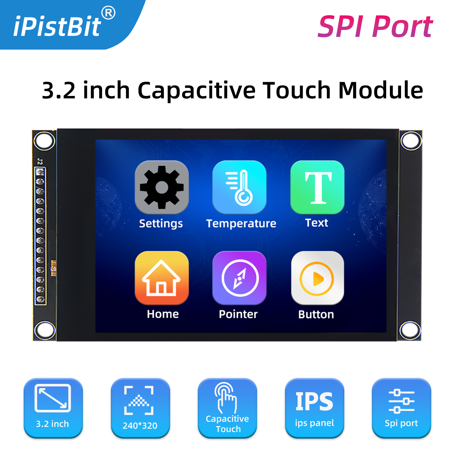 3.2inch SPI TFT LCD Screen Col - Home Automation Arduino ulasan dan harga