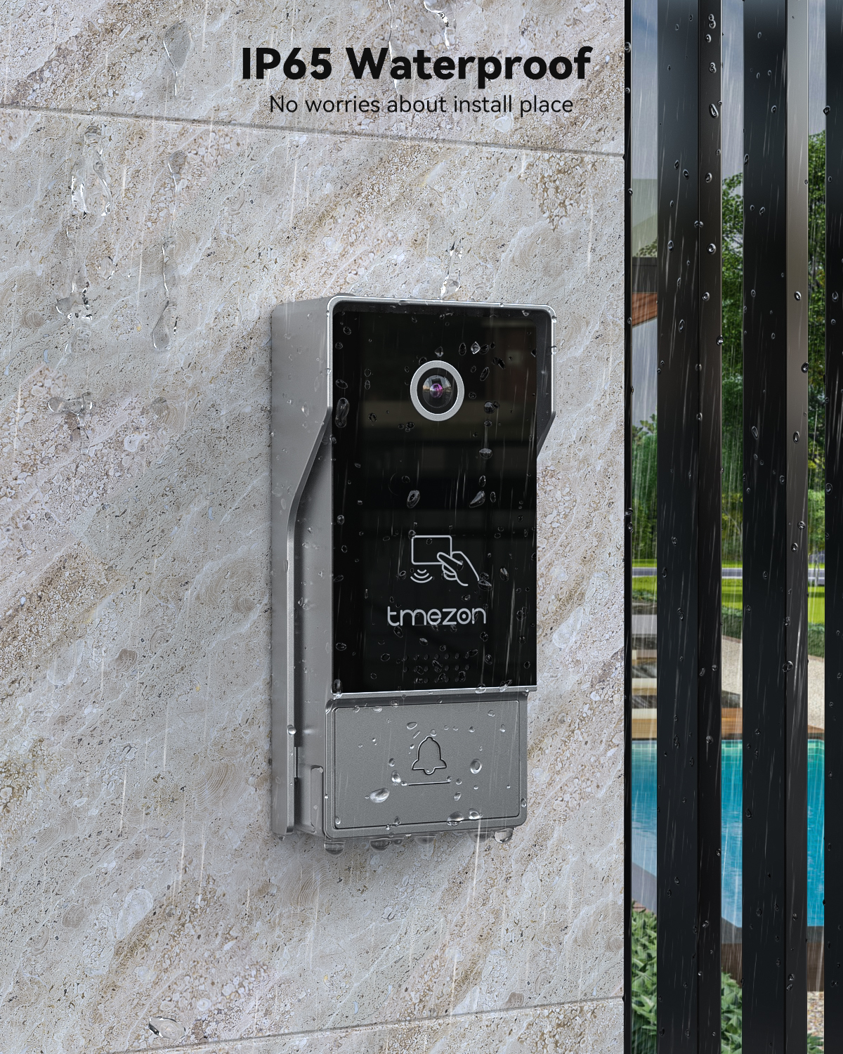 7 Inch Tuya 1080P wireless Wif - Smart Doorbell Wired ulasan dan harga