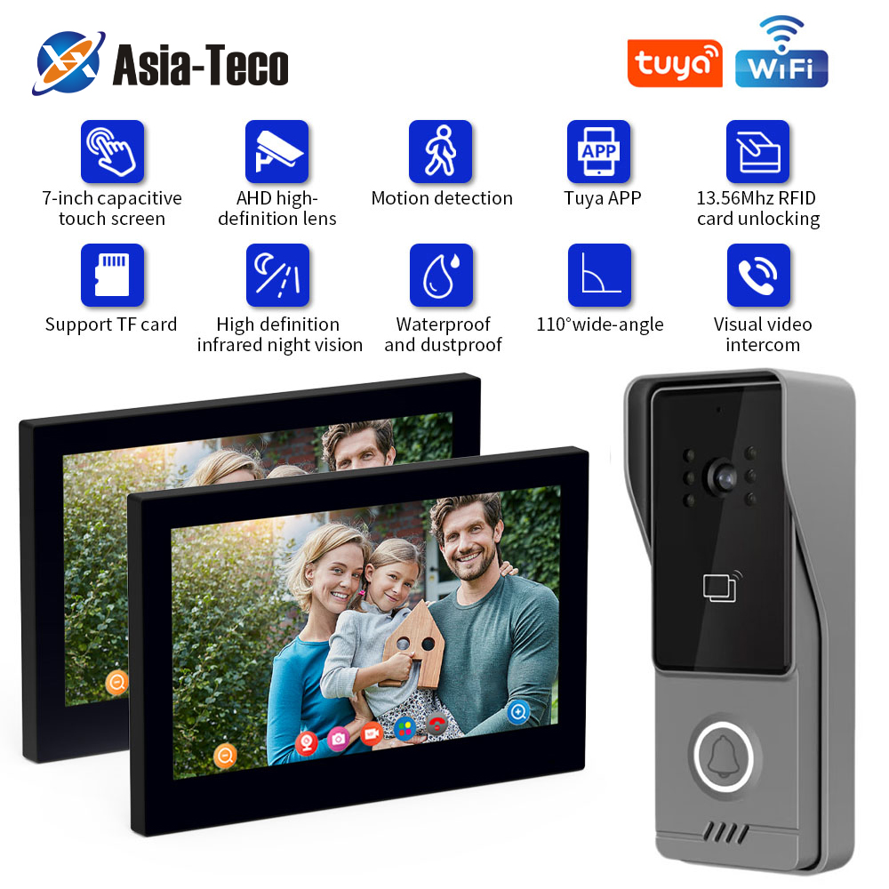 TUYA Wifi Video Doorbell 1080P - Smart Doorbell Wired ulasan dan harga