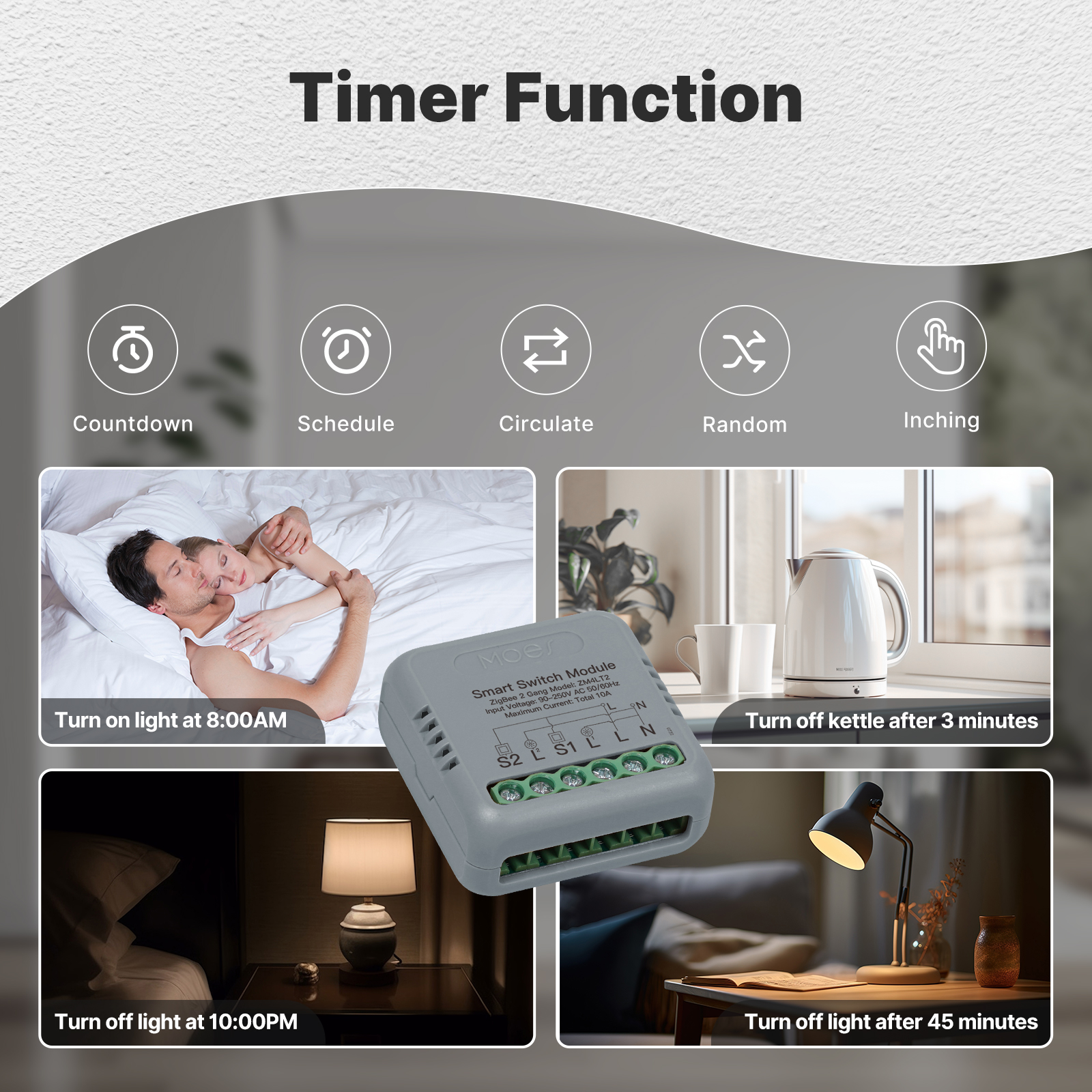 MOES Tuya WiFi Zigbee Mini DIY - Smart Home Automation Diy ulasan dan harga