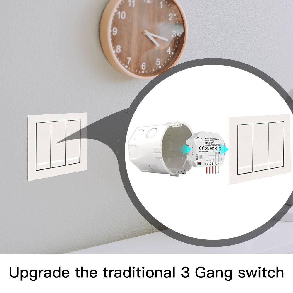 Wifi 3Gang 1/2 Way Mini DIY Li - Diy Home Automation Controller ulasan dan harga