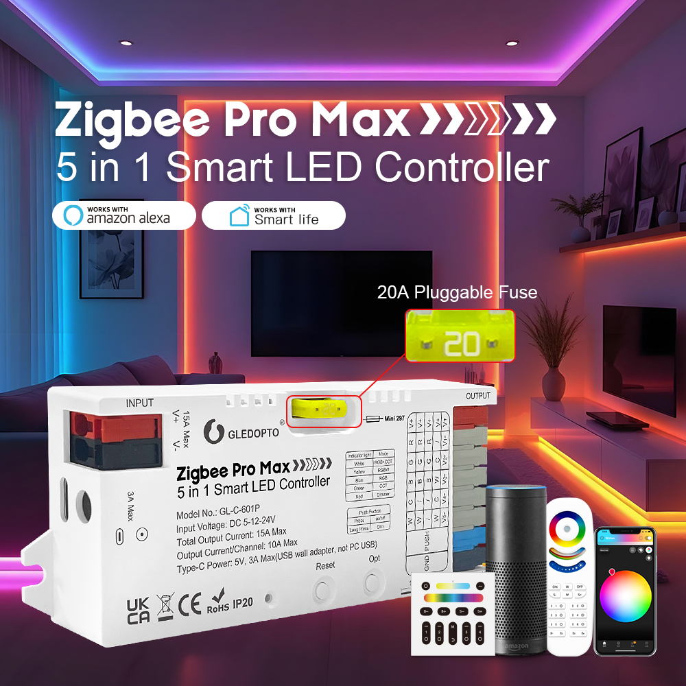 GLEDOPTO ZigBee 3.0 Pro Max 5- - Zigbee Coordinator Stick ulasan dan harga