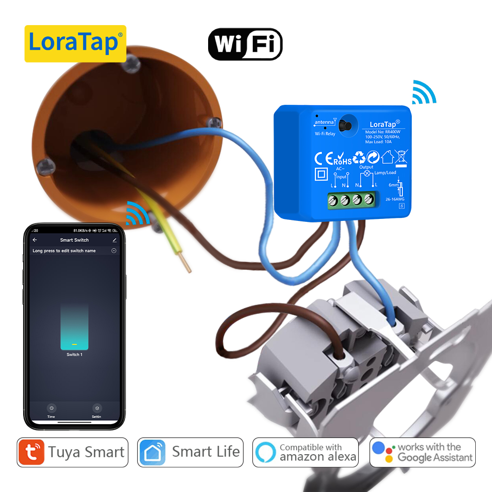 Tuya Smart Life WiFi Socket Ti - Diy Home Automation Controller ulasan dan harga