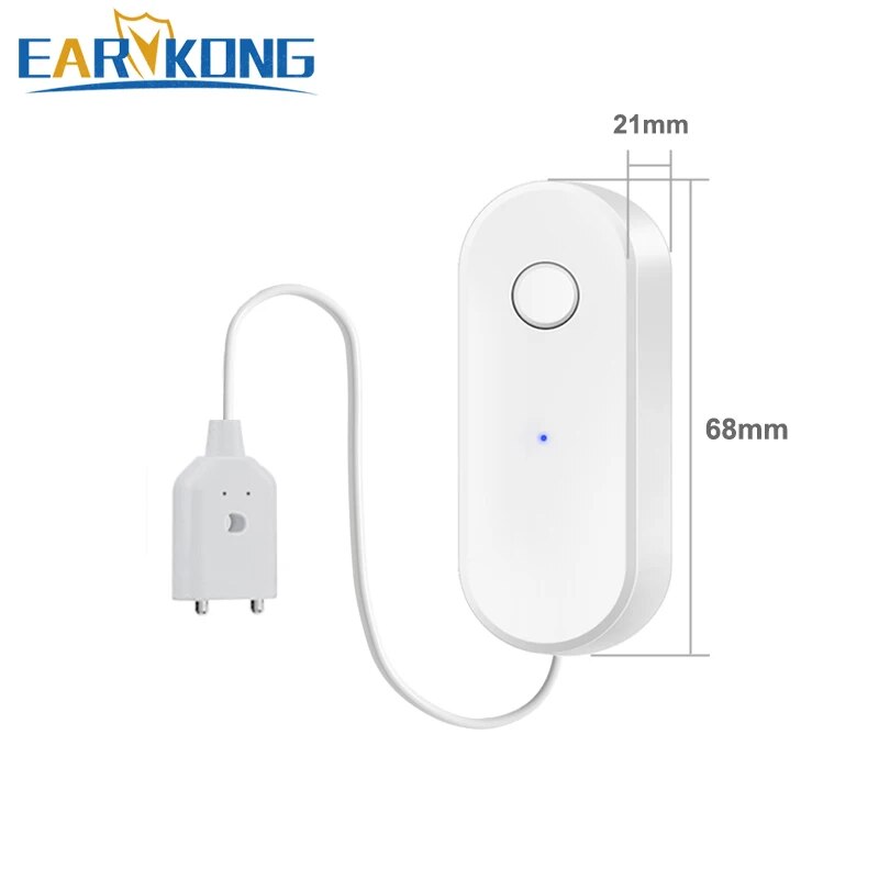 Tuya WiFi Smart Water Leak Sen - Home Automation Technology ulasan dan harga