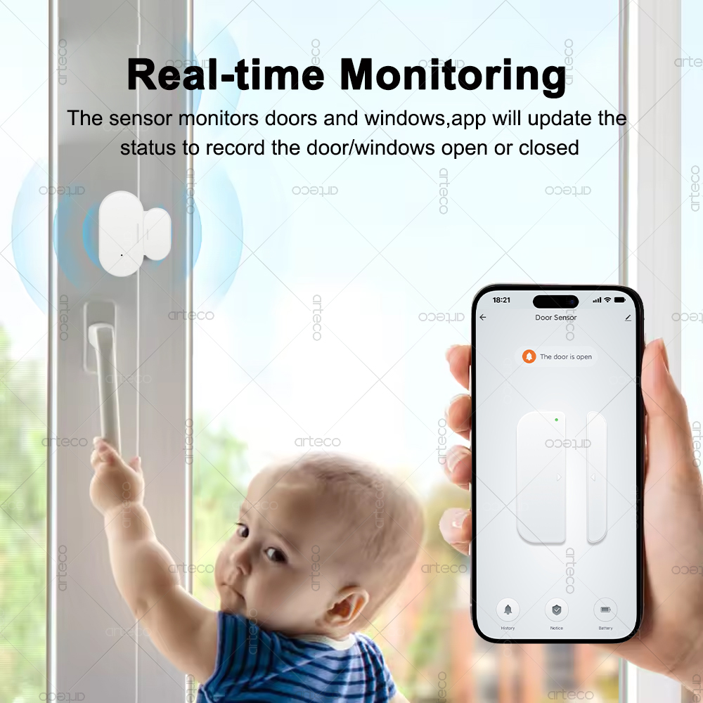 Zigbee Door Window Contatct Se - Home Automation Technology ulasan dan harga