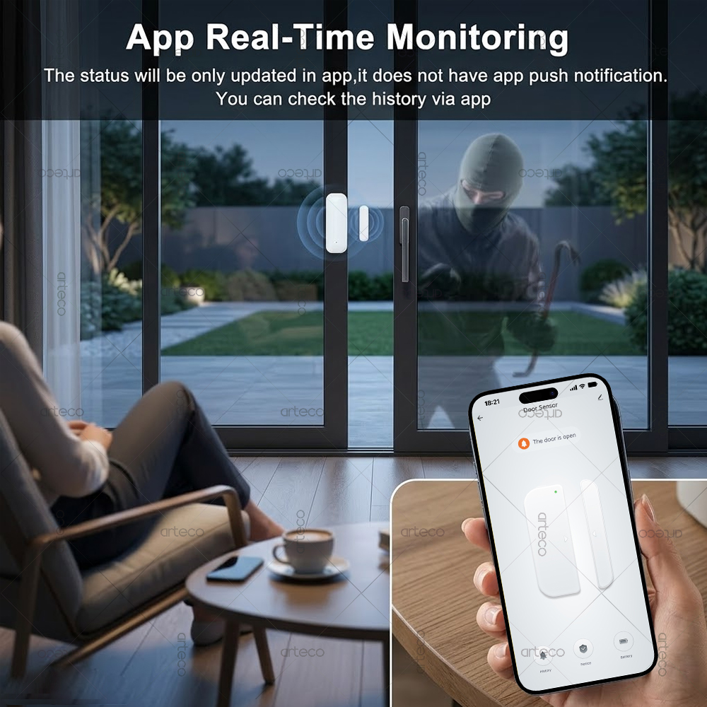 Zigbee Door Window Contatct Se - Home Automation Technology ulasan dan harga