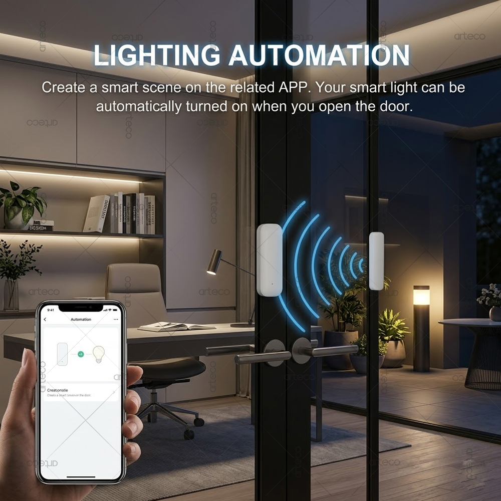 Zigbee Door Window Contatct Se - Home Automation Technology ulasan dan harga