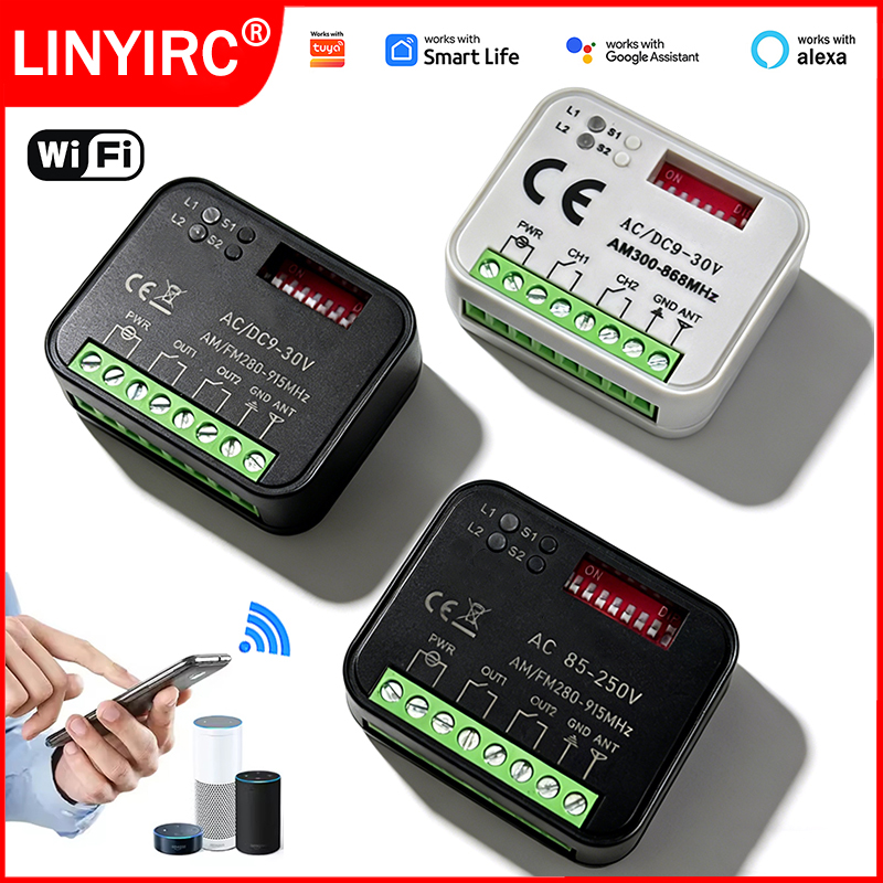 Works With Tuya Wifi 300-868MH - 433Mhz Receiver Module ulasan dan harga